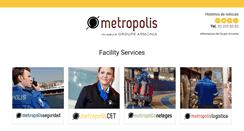 Desktop Screenshot of metropolisgrupo.com